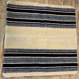 Woven Wool Throw Pillow Cover